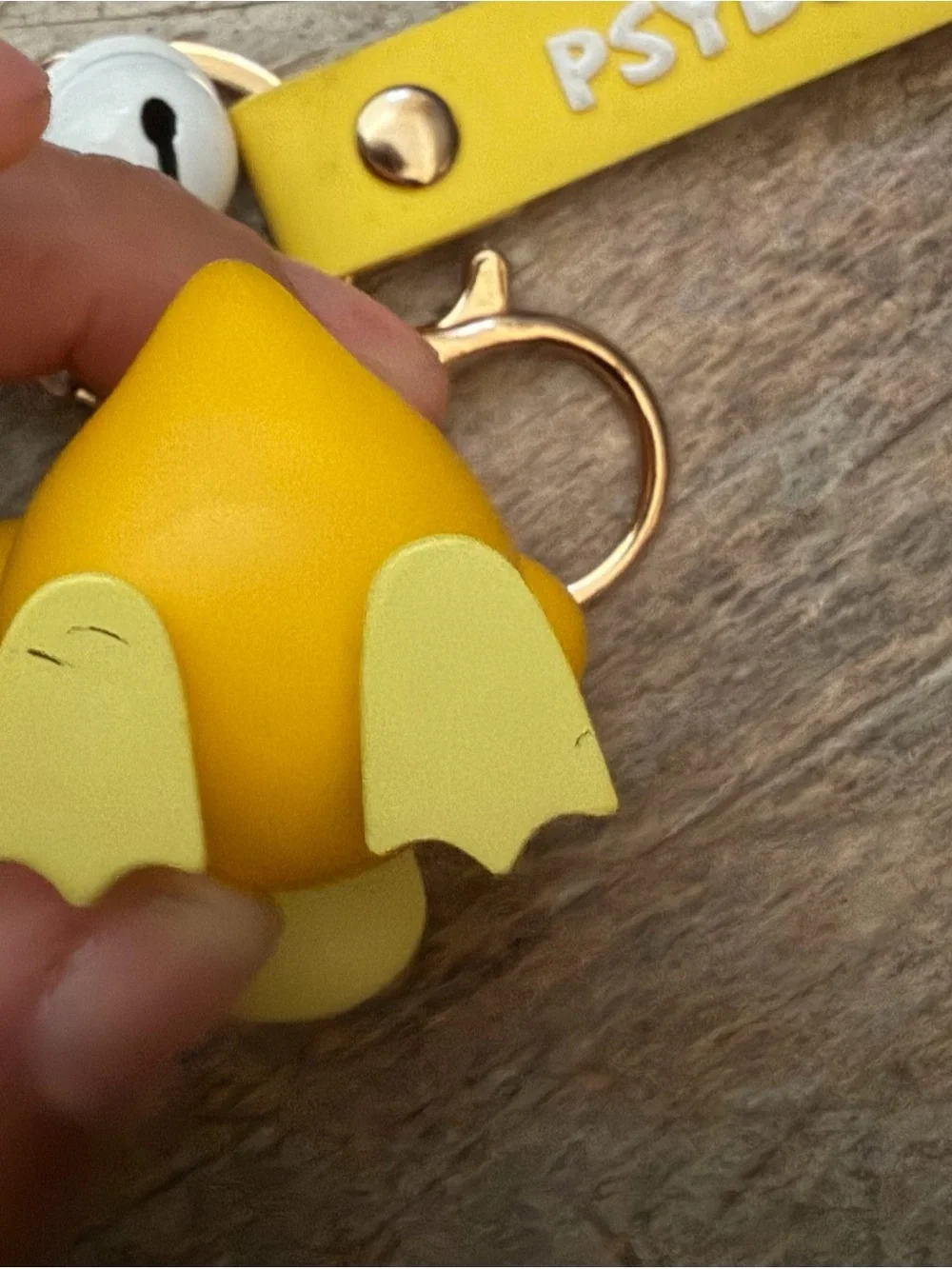 Pokemon Psyduck Yellow Keychain Charm